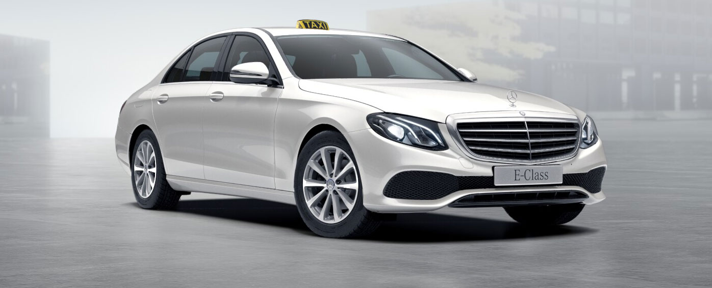 Vůz City taxi Brno Mercedes