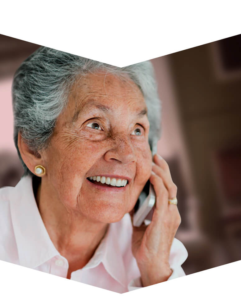 Senior objednává taxi